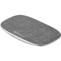 SANDBERG Wireless Charger Deck 15W, Drinnen, USB, 9 V, Kabelloses Aufladen, 1 m, Aluminium, Grau
