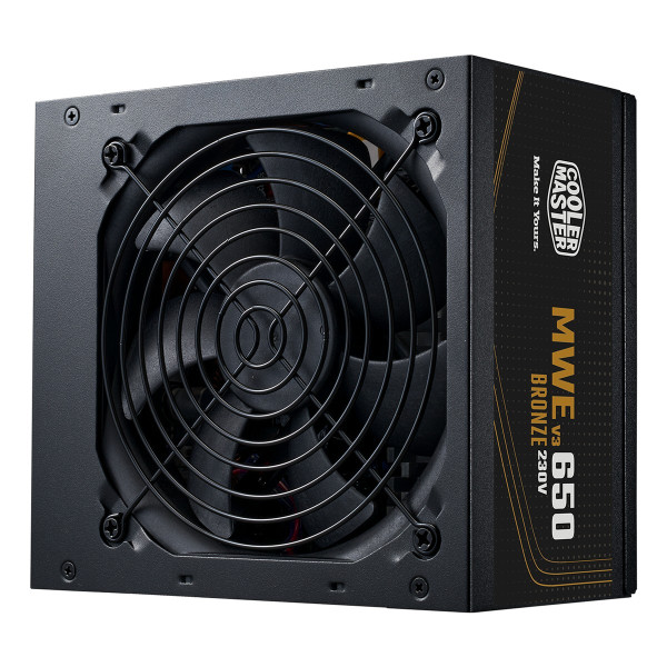 Cooler Master MWE Bronze 650 V3 230V, 650 W, 200 - 240 V, 50/60 Hz, 5 A, Aktiv, 120 W