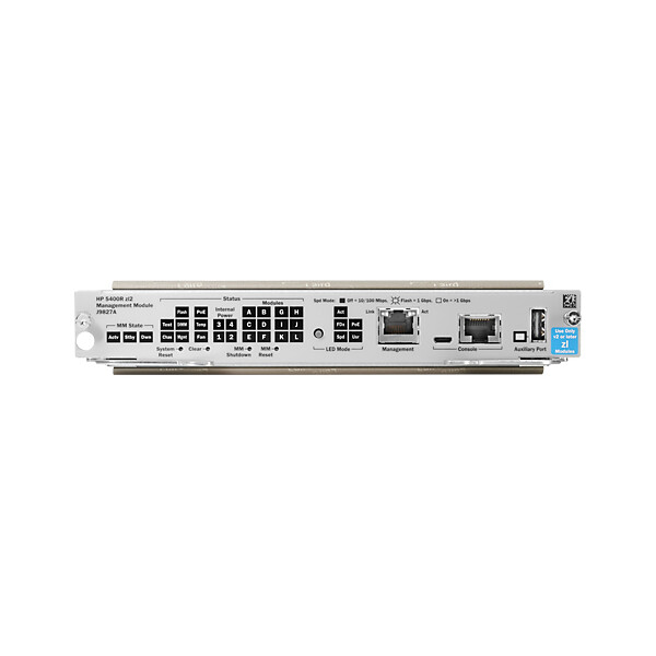 HPE 5400R zl2 Management Module, HP 5400R zl2, 206,5 x 261,6 x 35,5 mm, 480 g