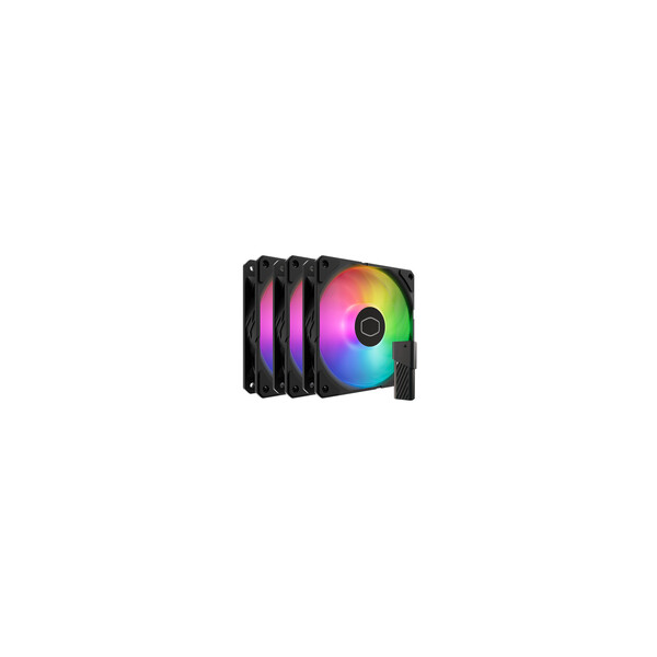 Cooler Master Lüfter SickleFlow Edge 120 ARGB 3Pack - Gehäuse-Lüfter - 32,8 dB