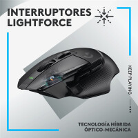 Logitech G G502 X LIGHTSPEED, rechts, Optisch, RF...