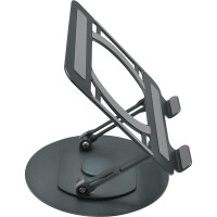Vision VLM-TL, Laptop-Ständer, Grau, Metall, 32 cm, 14 cm, 360°