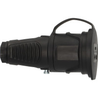 Brennenstuhl 1082050020, Typ F, Schwarz, Gummi, IP54, 230 V, 16 A