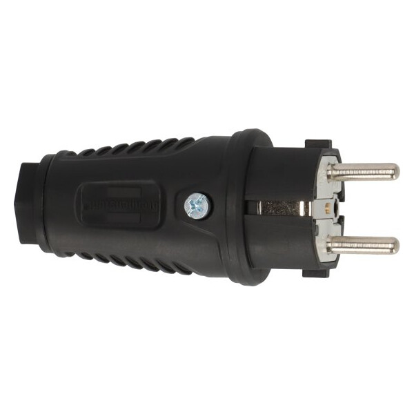 Brennenstuhl 1082040020, Type E/F, Schwarz, Gummi, IP54, 230 V, 16 A