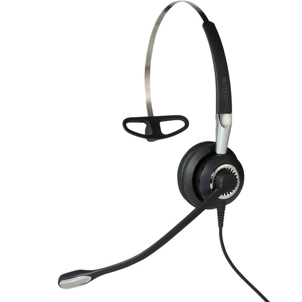 Jabra Biz 2400 II Duo / Mono, Kabelgebunden, Büro/Callcenter, 54 g, Kopfhörer, Schwarz, Silber