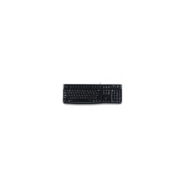 Logitech K120, Kabelgebunden, USB, QWERTZ, Schwarz