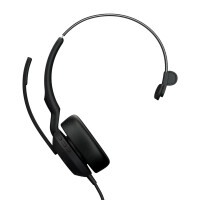 Jabra Evolve2 50 USB C/A MS Mono, Kabelgebunden, 20 - 20000 Hz, Büro/Callcenter, 99 g, Kopfhörer, Schwarz