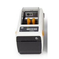Zebra ZD611-HC, Thermodirekt, 203 x 203 DPI, 203 mm/sek, Verkabelt & Kabellos, Weiß