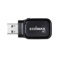 Edimax EW-7611UCB, Kabellos, USB, WLAN / Bluetooth, Wi-Fi 5 (802.11ac), Schwarz