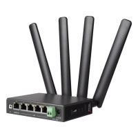Edimax D5G-8459, Ethernet/LAN, 5G, Schwarz, Industrieller Router