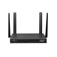 Edimax 4G-7449AC, Wi-Fi 5 (802.11ac), Dual-Band (2,4 GHz/5 GHz), Ethernet/LAN, 4G, Schwarz, Rack-/Wandrouter