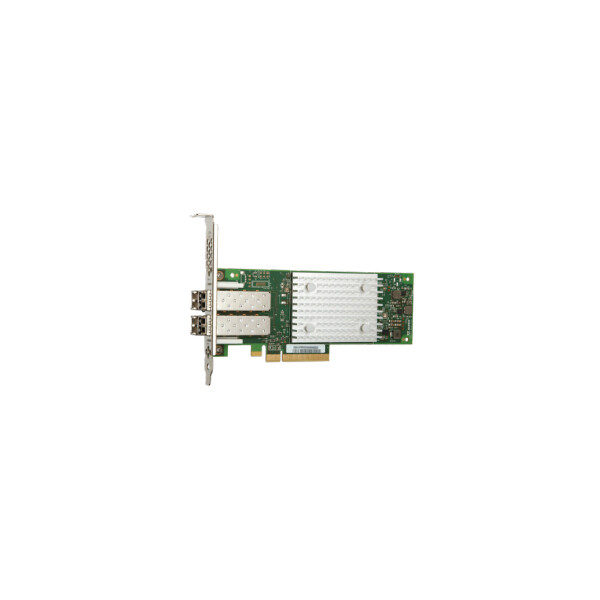 QLogic QLE2742-SR-CK, Eingebaut, Kabelgebunden, PCI Express, Faser, 6400 Mbit/s, Grün