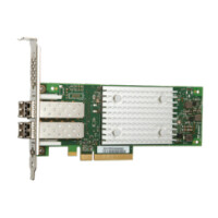 QLogic QLE2742-SR-CK, Eingebaut, Kabelgebunden, PCI Express, Faser, 6400 Mbit/s, Grün