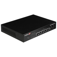 Edimax GS-5208PLG V2, Managed, Gigabit Ethernet (10/100/1000), Power over Ethernet (PoE), Rack-Einbau