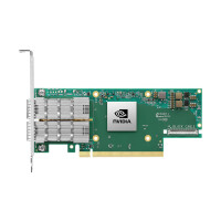 NVIDIA ConnectX-6, Eingebaut, Kabelgebunden, PCI Express, Faser, 100000 Mbit/s, Mehrfarbig