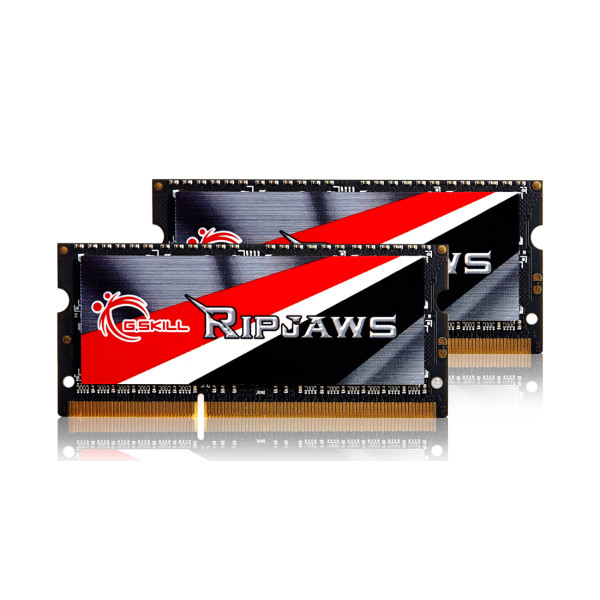 G.Skill RipjawsX GS-F3-1600C9D-8GRSL, 8 GB, 2 x 4 GB, DDR3L, 1600 MHz