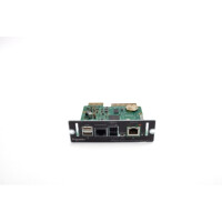 APC USV-Netzwerkmanagement-Karte 3 mit Raumüberwachung und Modbus, Eingebaut, Kabellos, Schwarz