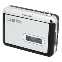 LogiLink UA0156, 100 - 20000 Hz, 3,5 mm, Schwarz, Silber,...