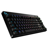 Logitech G 920-009391, Tenkeyless (80 - 87 %), Kabelgebunden, USB, Mechanischer Switch, RGB-LED, Schwarz