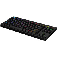 Logitech G 920-009391, Tenkeyless (80 - 87 %), Kabelgebunden, USB, Mechanischer Switch, RGB-LED, Schwarz
