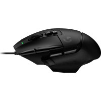 Logitech G G502 X Gaming-Maus + G240 Gaming-Mauspad aus Stoff, rechts, Optisch, USB Typ-A, 25600 DPI, Schwarz