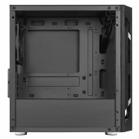 SilverStone FARA H1M, Micro Tower, PC, Schwarz, micro ATX, Mini-DTX, Mini-ITX, Stahl, 16 cm