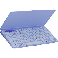 Logitech 920-012986, Mini, Kabellos, Bluetooth, Scherenschalter, QWERTY, Lila
