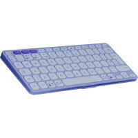 Logitech 920-012986, Mini, Kabellos, Bluetooth, Scherenschalter, QWERTY, Lila