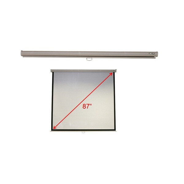 Acer M87-S01MW, 2,21 m (87"), 174 cm, 174 cm, 1:1, Weiß