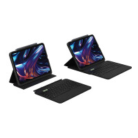 ZAGG Pro Keys 2, QWERTZ, Deutsch, Apple, iPad Pro 11 (M4), Schwarz, 27,9 cm (11")