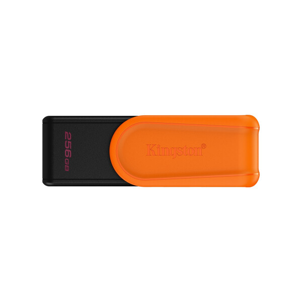 Kingston DataTraveler 256GB Portable USB 3.2 Gen 1 Exodia S (Schwarz/Orange), 256 GB, USB Typ-A, 3.2 Gen 1 (3.1 Gen 1), Drehring, 8,72 g, Schwarz, Orange