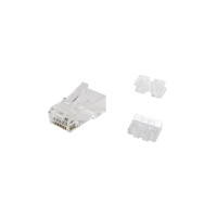 Equip Cat.6A RJ45 Stecker, 100 Stück pro Packung,...
