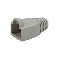 Equip RJ45 Knickschutztülle, Kabelschuh, Grau, RJ-45, 100 Stück(e), 14,3 mm, 25,8 mm