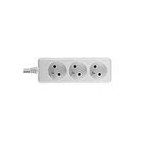Lindy 73120, 3 AC-Ausgänge, Indoor, Typ E, Weiß, 3680 W, -4 - 40 °C