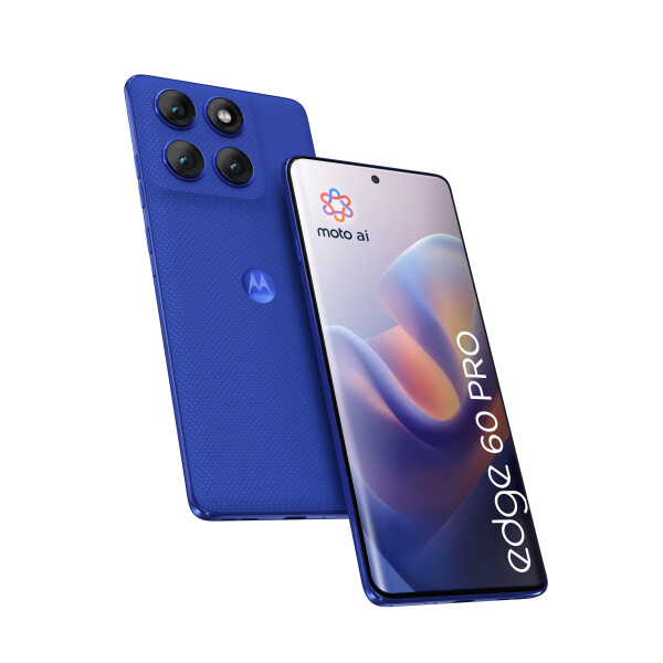 Motorola Solutions Motorola edge 60 pro, 16,9 cm (6.67"), 12 GB, 512 GB, 50 MP, Android 15, Blau