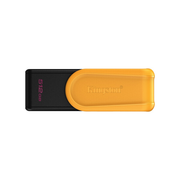 Kingston DataTraveler 512GB Portable USB 3.2 Gen 1 Exodia S (Schwarz/Gelb), 512 GB, USB Typ-A, 3.2 Gen 1 (3.1 Gen 1), Drehring, 8,72 g, Schwarz, Gelb