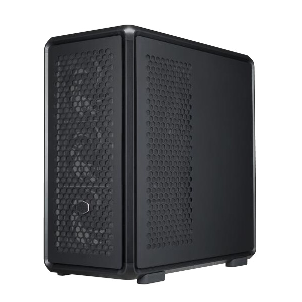 Cooler Master MasterFrame 600, Midi Tower, PC, Schwarz, ATX, ITX, micro ATX, Aluminium, SGCC, Gehärtetes Glas, 19 cm