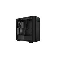 Deepcool CH510 MESH DIGITAL, Midi Tower, PC, Schwarz, ATX, EATX, micro ATX, Mini-ATX, Acrylnitril-Butadien-Styrol (ABS), SPCC, Gehärtetes Glas, Leistung