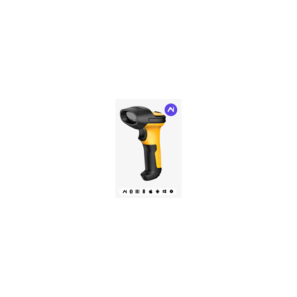 Inateck Barcodescanner P6-AI yellow[BCST-P6-AI_yellow]