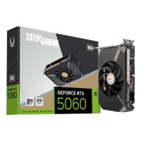 ZOTAC GAMING GeForce RTX 5060 SOLO, GeForce RTX 5060, 8 GB, GDDR7, 128 Bit, 7680 x 4320 Pixel, PCI Express x8 5.0