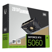 ZOTAC GAMING GeForce RTX 5060 SOLO, GeForce RTX 5060, 8 GB, GDDR7, 128 Bit, 7680 x 4320 Pixel, PCI Express x8 5.0