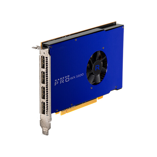 AMD RADEON PRO WX 5100, Radeon Pro WX 5100, 8 GB, GDDR5, 256 Bit, 5120 x 2880 Pixel, PCI Express x16 3.0