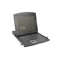 DIGITUS Modulare HD LCD KVM Konsole mit 19" TFT,...