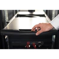 DIGITUS Modulare HD LCD KVM Konsole mit 19" TFT, 16-Port HDMI KVM Anschluss, Touchpad, schweizer Tastaturlayout
