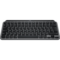 Logitech MX Keys Mini For Mac, Kabellos, Bluetooth, Scherenschalter, AZERTY, LED, Schwarz, Grau