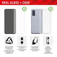 E.V.I. Displex Panzerglas (10H) + Case für Google Pixel 7a, Eco-Montagerahmen, + Case, Tempered Glas, kratzer-resistente Schutzfolie, Google, Pixel 7a, Staubresistent, Kratzresistent, Transparent, 1 Stück(e)