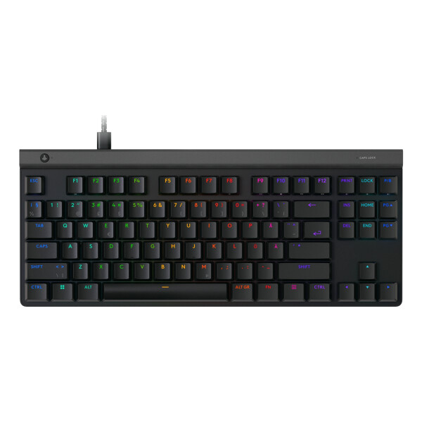 Logitech G G515, Kabelgebunden, USB, Mechanischer Switch, QWERTY, RGB-LED, Schwarz