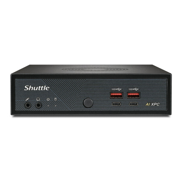 Shuttle Slim AI PC DN11H9 Intel Core Ultra 9 185H, Intel Arc graphics, 2xHDMI, 2x DP, 4x 2.5Gbit LAN, VESA, 24/7 Dauerbetrieb, 1,35 l großer PC, Mini-PC Barebone, Intel SoC, DDR5-SDRAM, PCI Express, 120 W