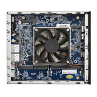Shuttle Slim AI PC DN11H9 Intel Core Ultra 9 185H, Intel Arc graphics, 2xHDMI, 2x DP, 4x 2.5Gbit LAN, VESA, 24/7 Dauerbetrieb, 1,35 l großer PC, Mini-PC Barebone, Intel SoC, DDR5-SDRAM, PCI Express, 120 W