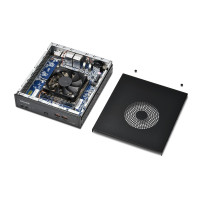 Shuttle Slim AI PC DN11H5 Intel Core Ultra 5 125H, Intel Arc graphics, 2xHDMI, 2x DP, 4x 2.5Gbit LAN, VESA, 24/7 Dauerbetrieb, 1,35 l großer PC, Mini-PC Barebone, Intel SoC, DDR5-SDRAM, PCI Express, 120 W